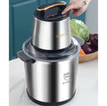 Picadora eléctrica con vaso de acero inoxidable